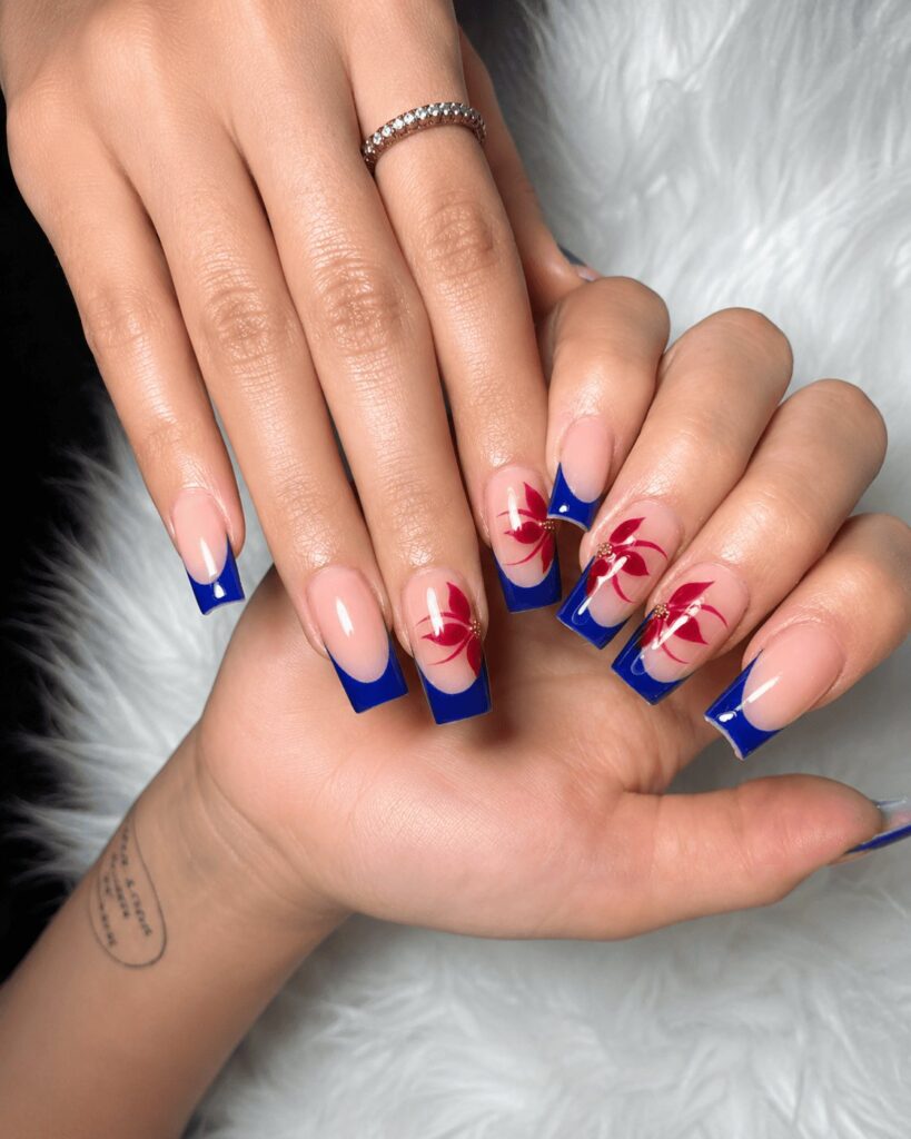 Nail art design 1 at Binh's Nails Westmount, Edmonton