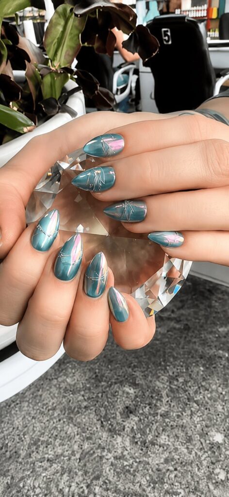 Nail art design 16 at Binh's Nails Westmount, Edmonton