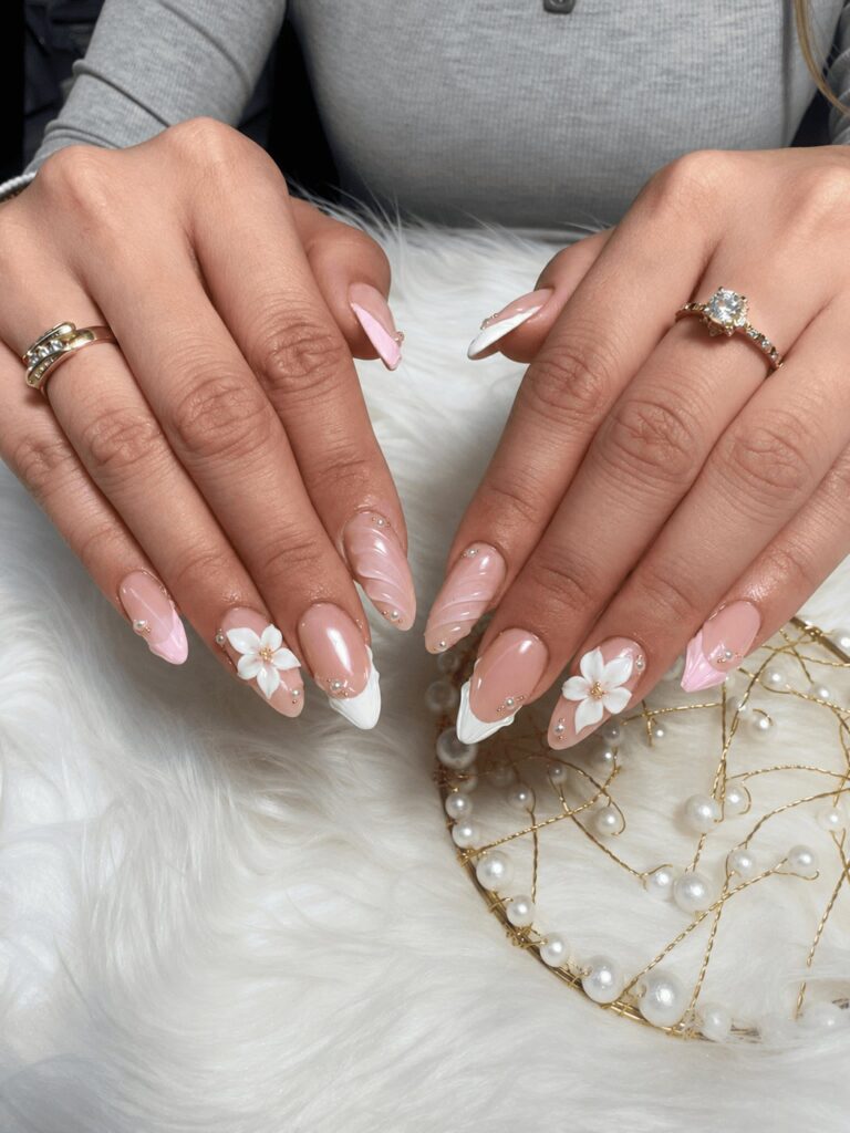 Nail art design 19 at Binh's Nails Westmount, Edmonton