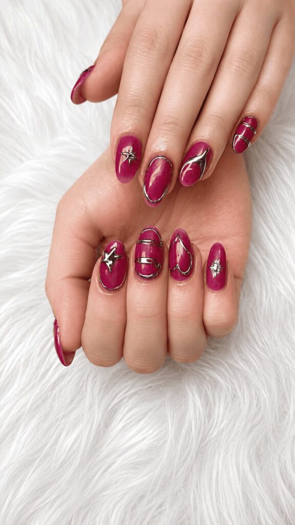 Nail art design 20 at Binh's Nails Westmount, Edmonton