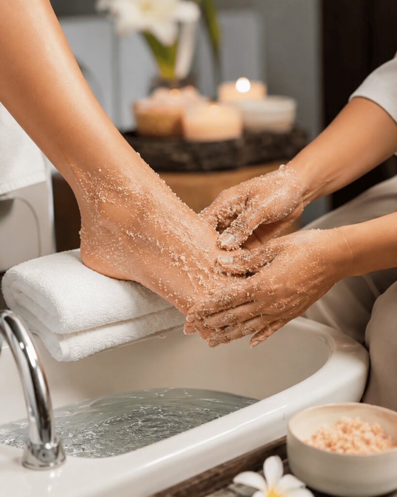 Pedicure at Binh's Nails Westmount